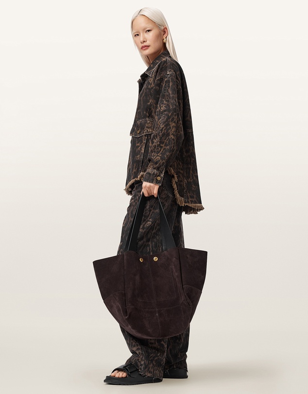 AllSaints - Rosalie Suede Tote