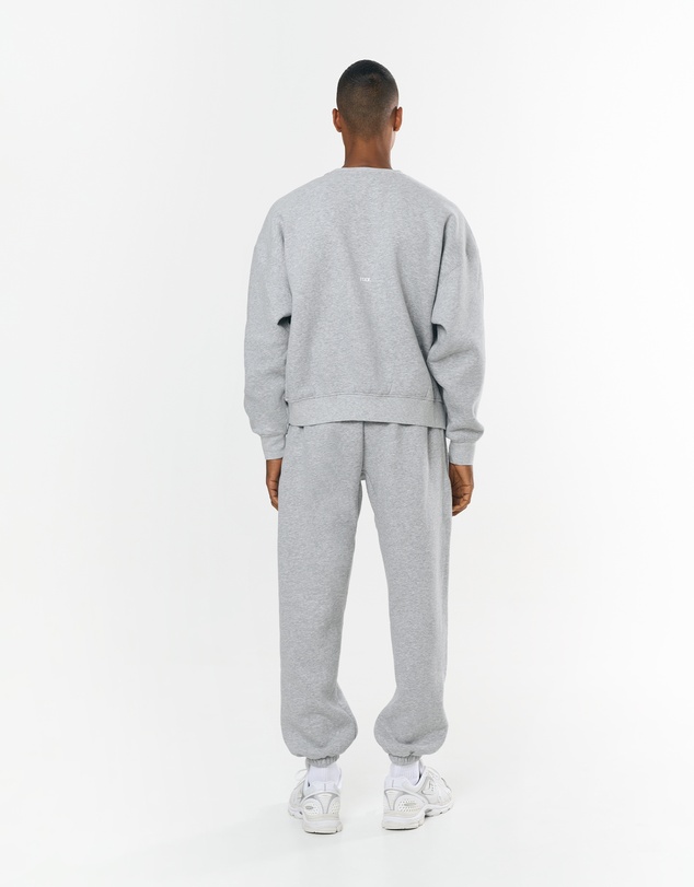 STAX. - Classic Crew Solfleece® - Grey Marle
