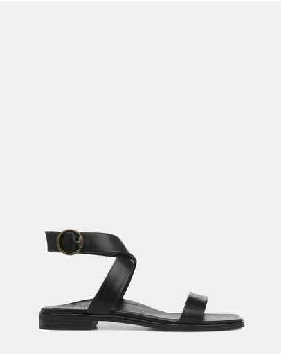Vionic - Anaya Sandal - Black Leather