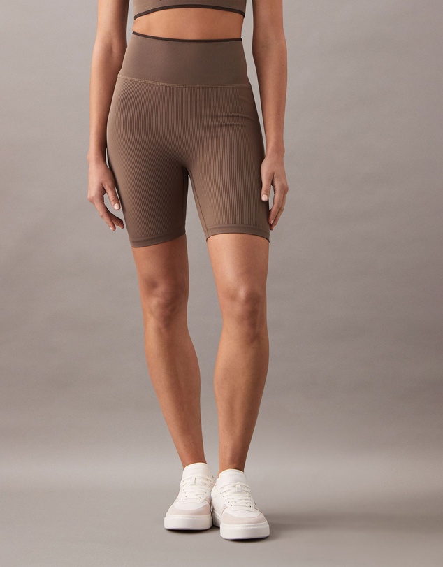 Calvin Klein Sport - Modern Ribbed Sport Biker Shorts
