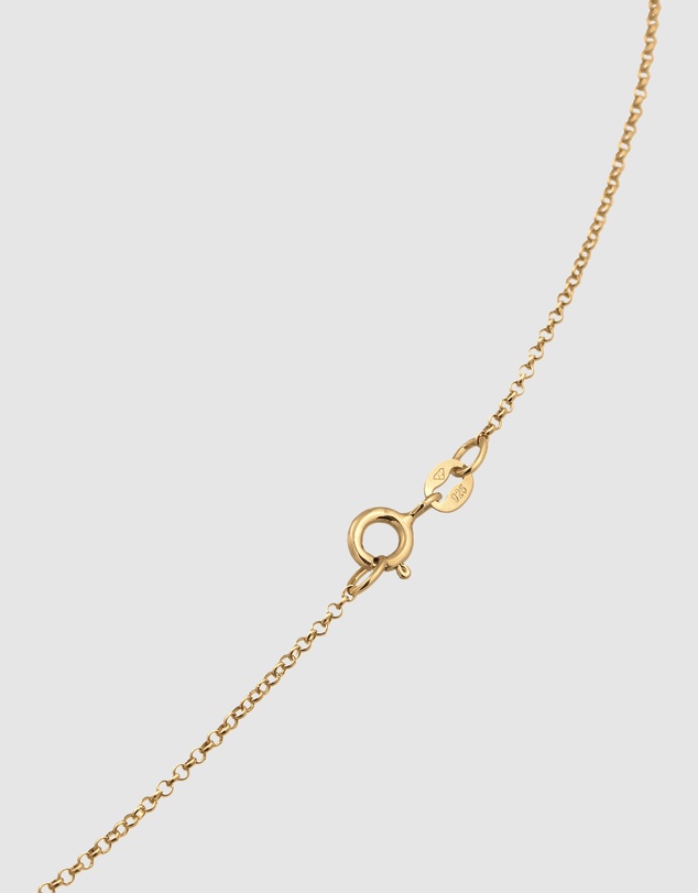 Elli Jewelry - Boho Pendant Necklace in Gold-Plated 925 Silver
