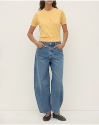 Assembly Label - Semra Cotton Cashmere SS Cardigan