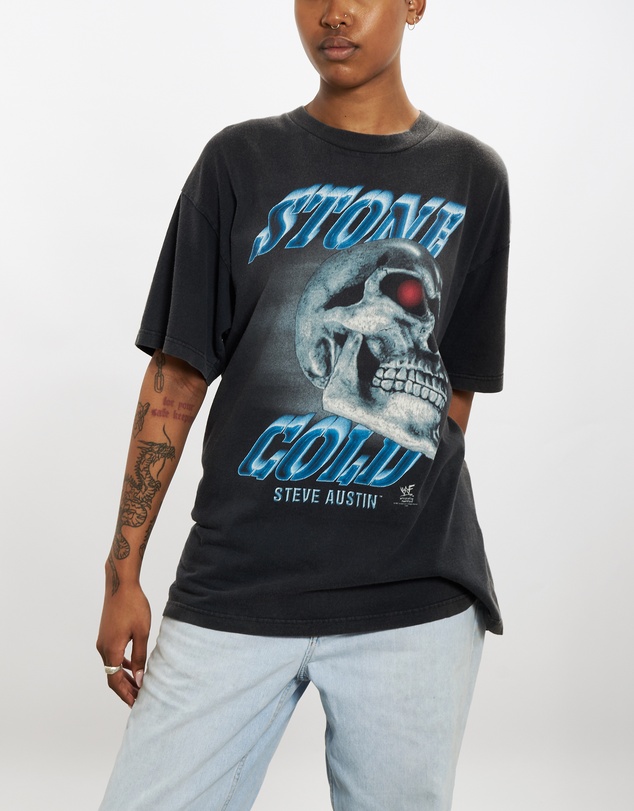 Vintage by The Real Deal - Pre Loved - 1998 Stone Cold Steve Austin Wrestling Tee