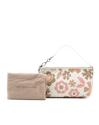 Pre-Loved by Azura Reborn - Pre-Loved Nappa Intrecciato Floral Print Handbag