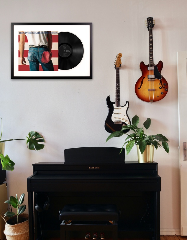 iWorld - Framed Dire Straits, Mark K The Best of Dire Straits - Double Vinyl Album Art