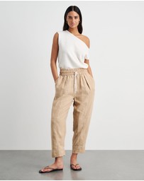 Jag - Sabine Linen Pull On Pant