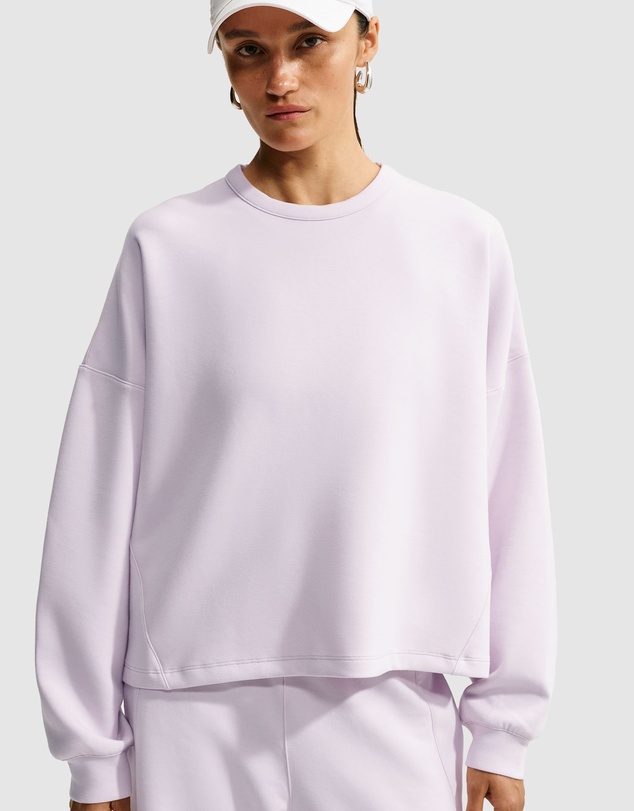 Nike - 24.7 ImpossiblySoft Dri-FIT Oversized Crew-Neck Top