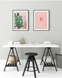 Olive et Oriel - Aperol Spritz Art Print