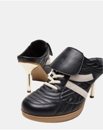 Steve Madden - Kadin Black Multi Heels