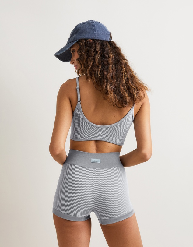 TALA - Sculpt Seamless Contrast Rib Shorts