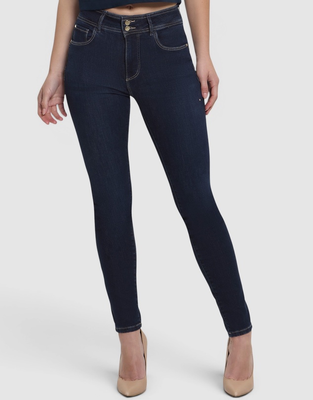 GUESS - High-Rise Skinny Shape Up Denim Jeans
