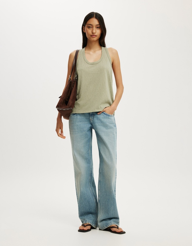 Cotton On - The Slub Loose Fit Tank