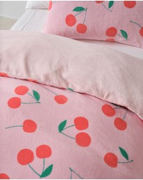 Linen House Kids - Cherrylicious Quilt Cover Set