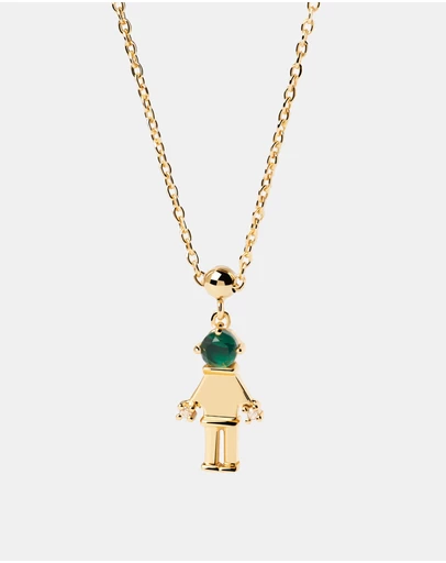 PDPAOLA - Girl & Boy Charm Necklace
