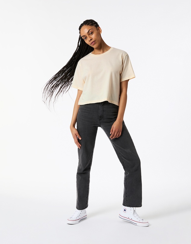 American Apparel - Women's Fine Jersey Boxy T-Shirt