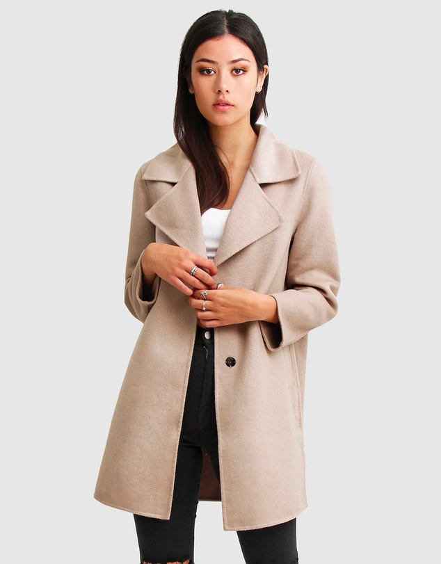 Belle & Bloom - Ex-Boyfriend Wool Blend Coat