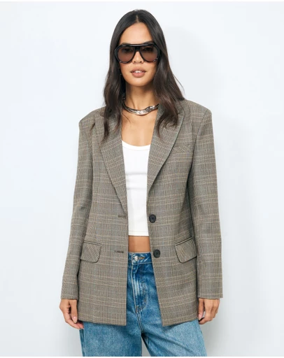 AERE - Mira Check Blazer