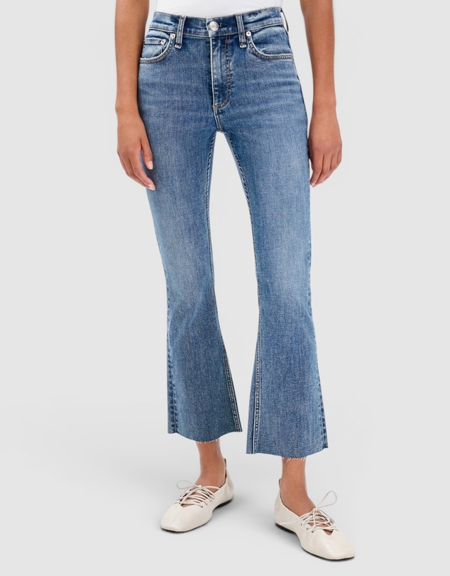 rag & bone - Flexi Peyton Mid-rise Ankle Bootcut Jeans
