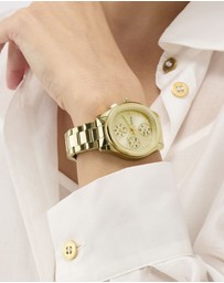 GUESS - GUESS Ladies Gold-Tone Multifunction Watch