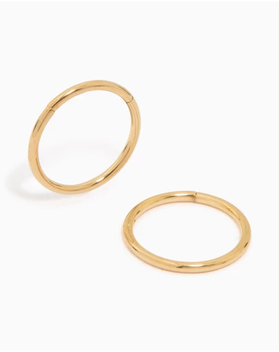 Lovisa - Waterproof Gold Plated Stainless Steel Sleeper Earrings