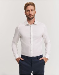 Country Road - Slim Fit Textured Travel Shirt