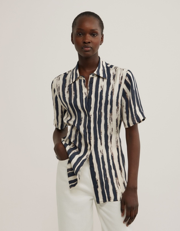 Witchery - Cupro Tie Waist Shirt