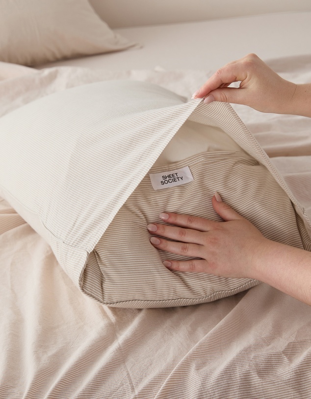 Sheet Society - Leo Washed Cotton Full Sheet Set