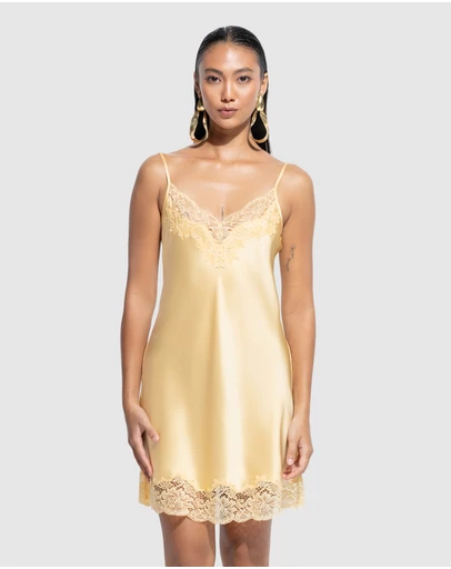 GINIA - Silk Lace Chemise