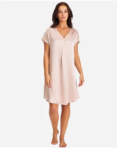 Love and Lustre - Silk Sleep Shirt