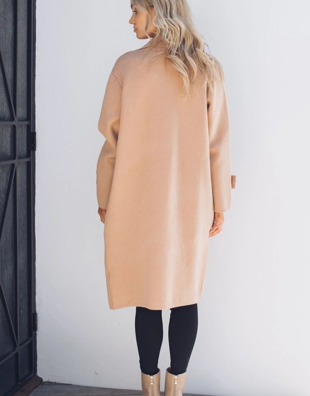 Esther & Co - Fireplace Coat - Camel