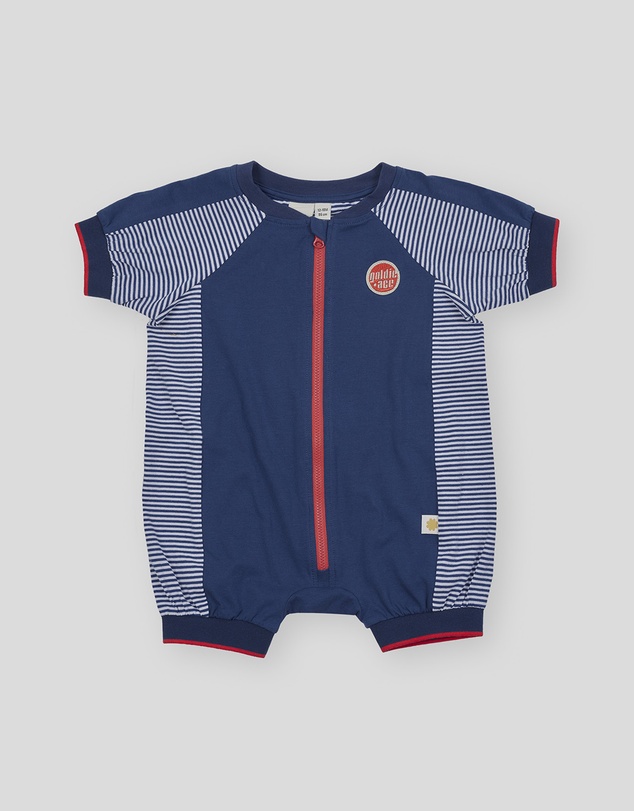 Goldie + Ace - Stripe Relaxed Romper - Babies