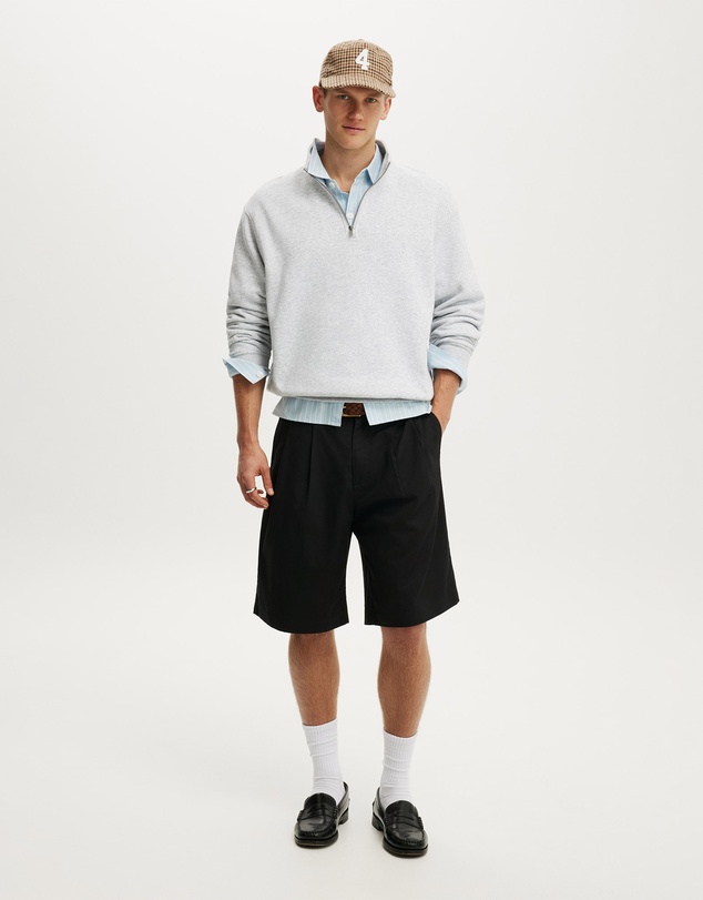 Cotton On - Super Baggy Pleated Short