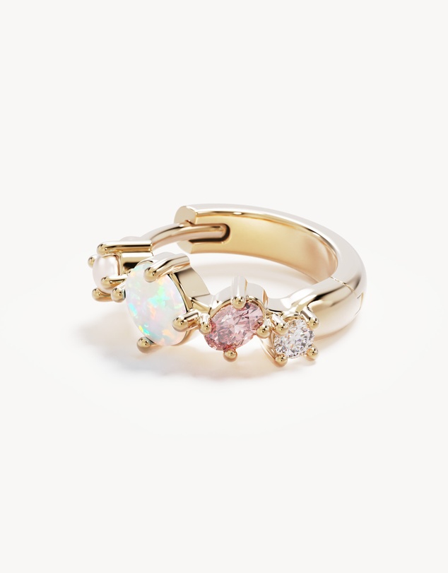 By Charlotte - Cosmic Bloom Hoops