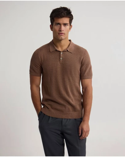 Oxford - Lincon Polo Collar Knit