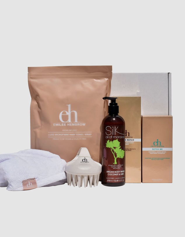 Silk Oil of Morocco - Hair Pamper Paradise Gift Hamper