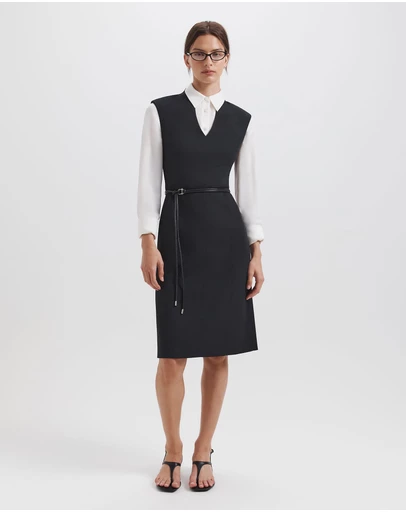 SABA - Dharma V Neck Midi Dress