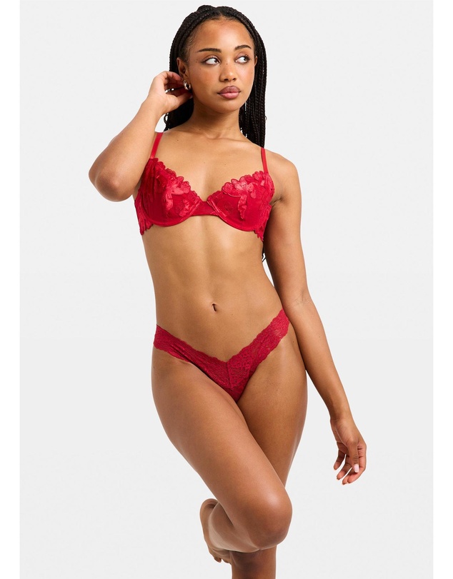 Love Notes - Ebba Embroidery Mesh Underwire