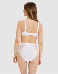 Sans Complexe - Suzan Lace & Microfiber High Waist Brief