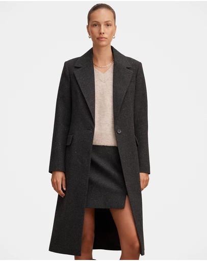 Forever New - Francesca Single Breasted Coat
