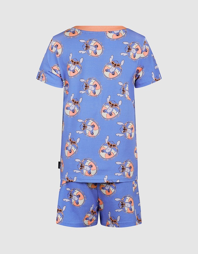 Rock Your Kid - Disney Lilo & Stitch Stitch Floatie Short Pyjama Set - ICONIC EXCLUSIVE - Kids