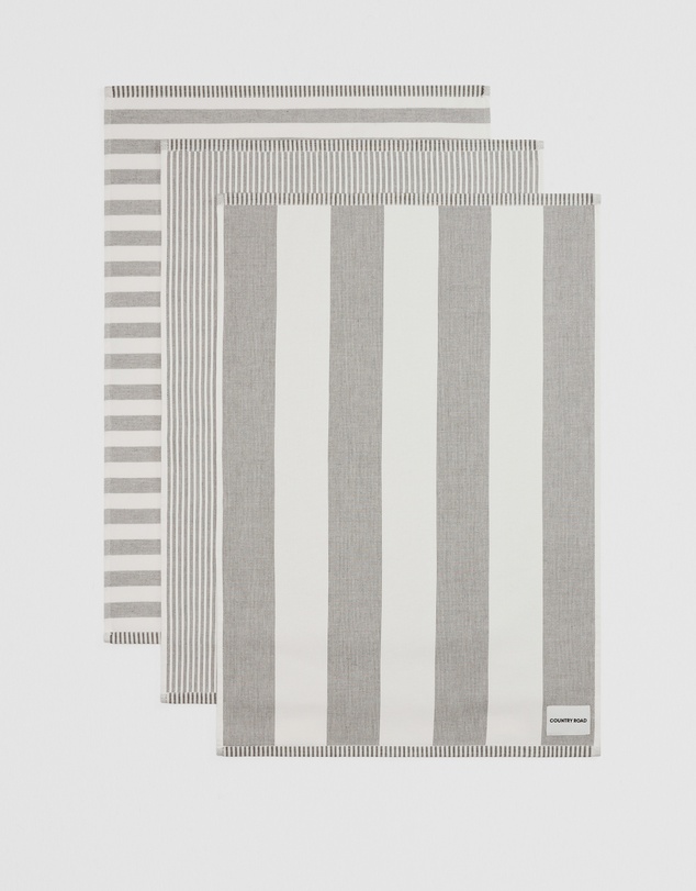 Country Road - Isa Australian Cotton Tea Towel Pack Of 3