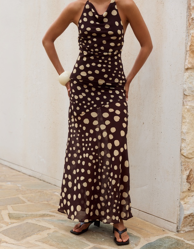 Runaway the Label - Doloris Low Waist Maxi Skirt