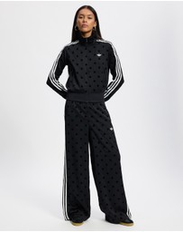 adidas Originals - Satin Polka Dots Wide Leg Pants