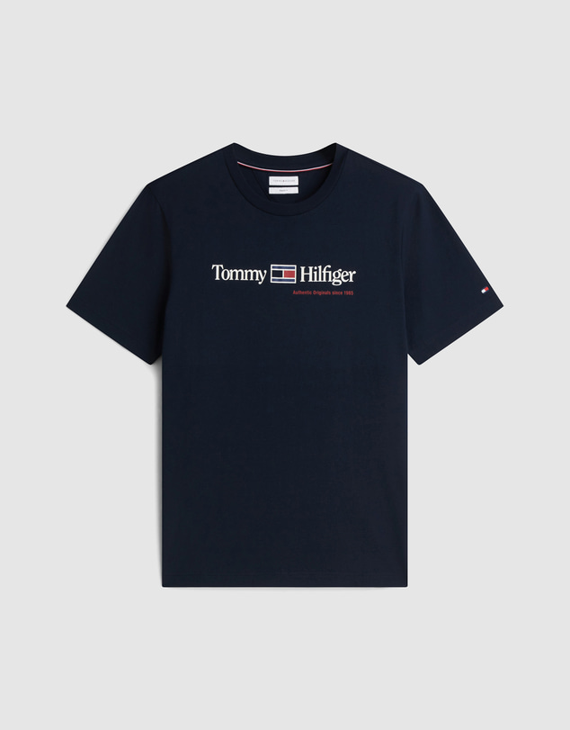Tommy Hilfiger - Logo Jersey Crew Neck T-Shirt