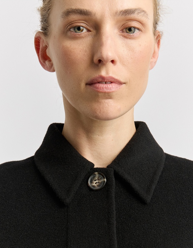 Toorallie - Button Front Wool Jacket