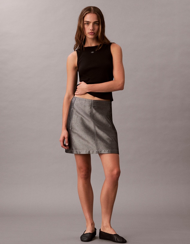Calvin Klein Jeans - Cotton Stretch Ribbed Tank Top