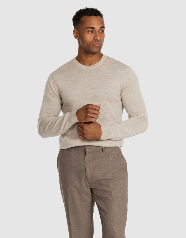 Tarocash - Wesley Merino Wool Crew Knit