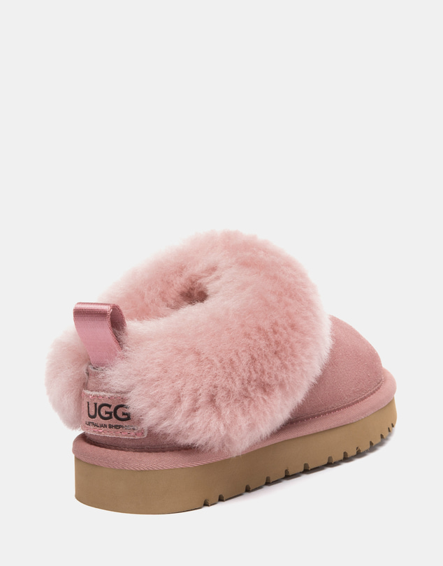 EVERAU - Australian Shepherd Ugg Glacial Kids Cow Suede Upper UGG Boots