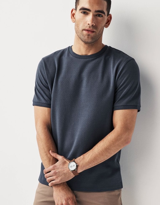 NEXT - Textured T-Shirt