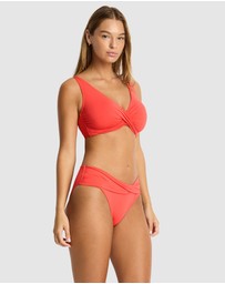 Sea Level Australia - Essentials Edit Twist Mid Bikini Pant